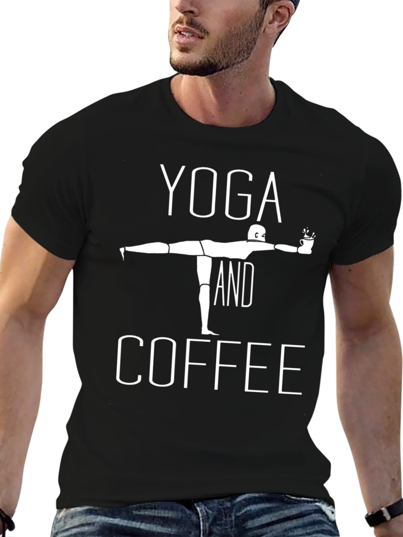 Yoga and Coffee T-Shirt