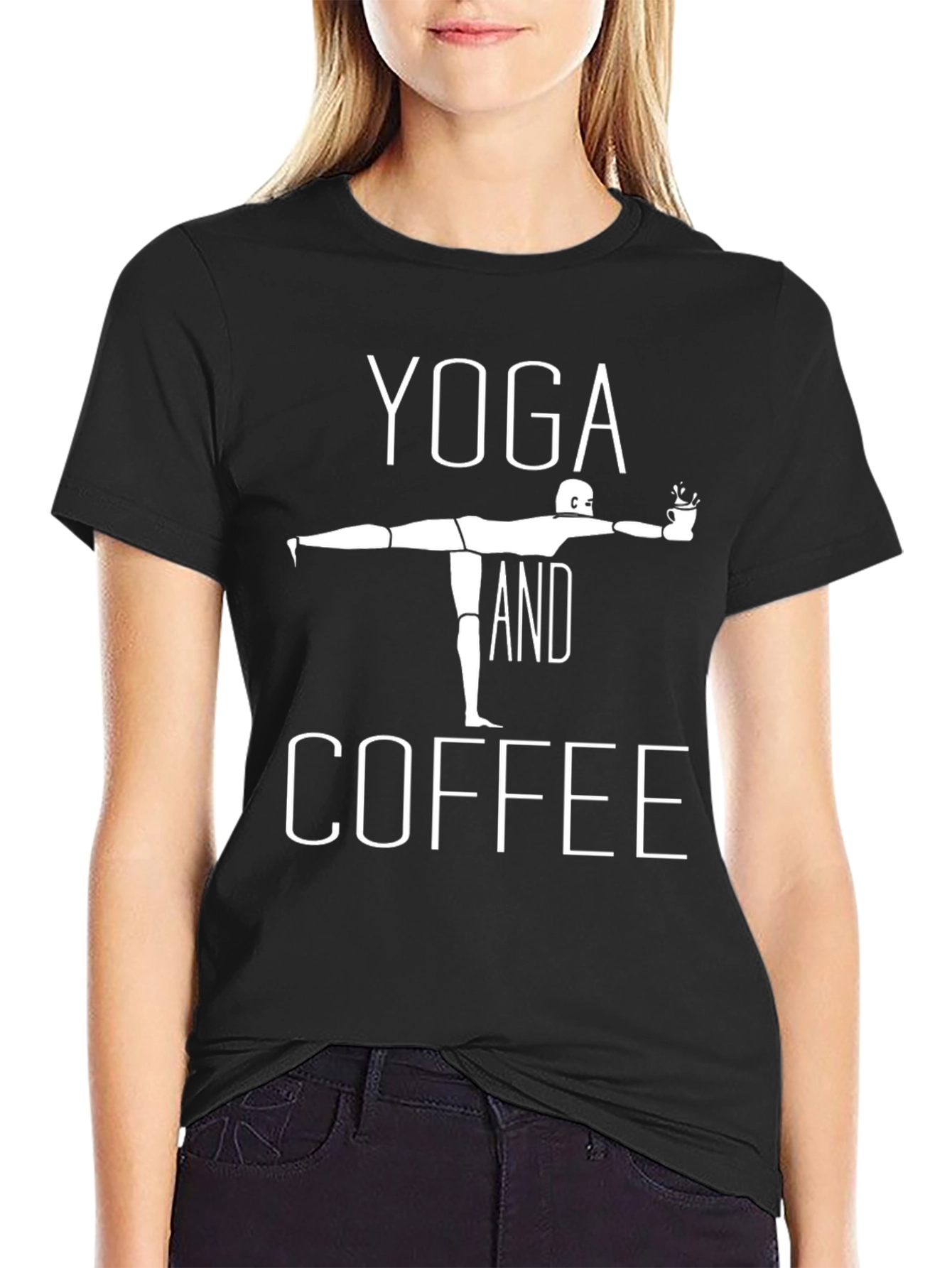 Yoga and Coffee T-Shirt