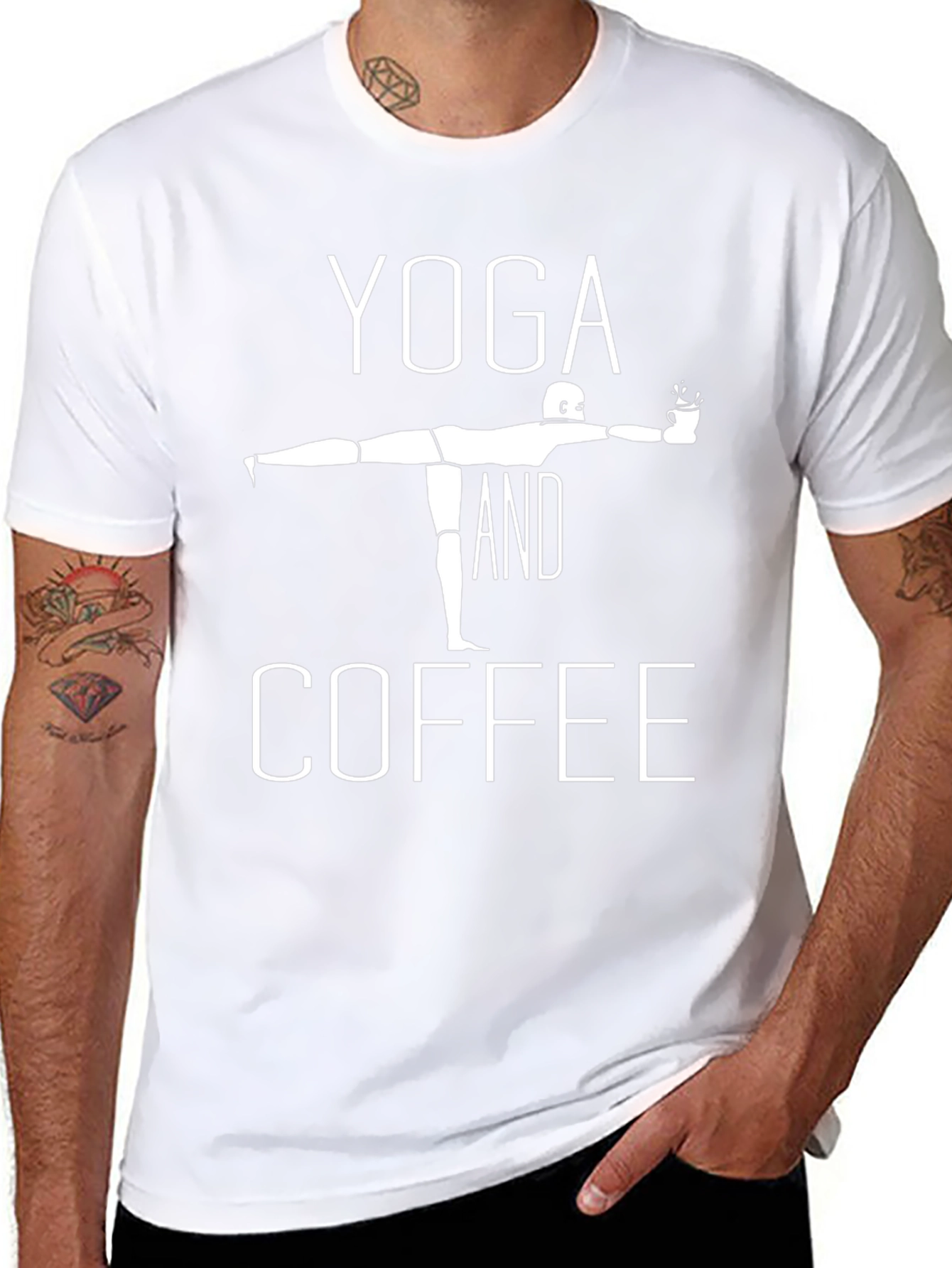 Yoga and Coffee T-Shirt