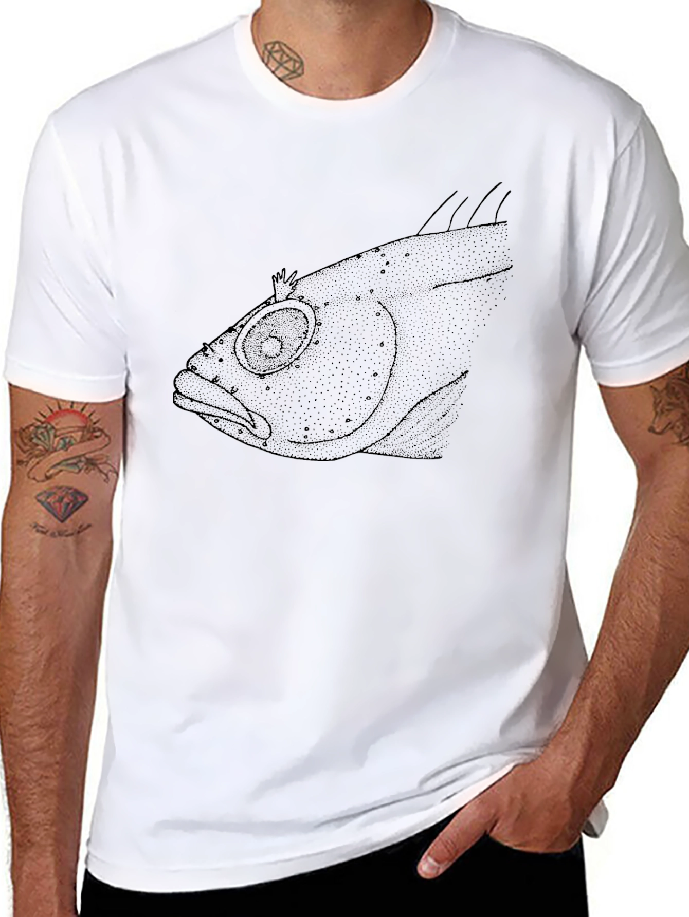 Bobs Burgers Gene Fish T-Shirt