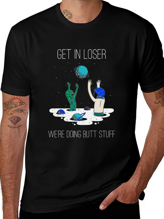 Funny Alien Butt Stuff T-Shirt