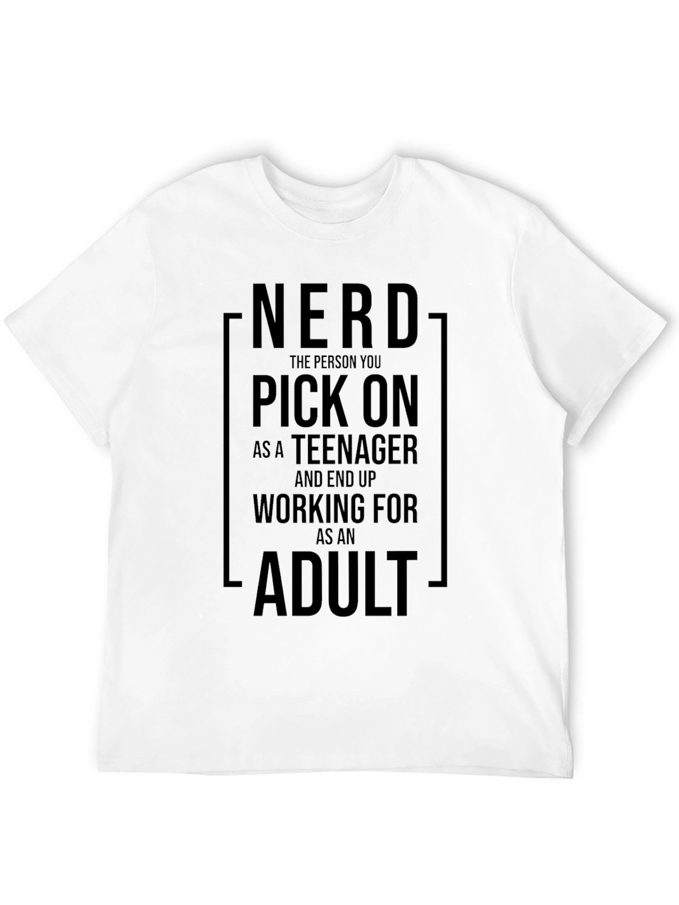 Nerd Adulting T-Shirt - Funny Sarcastic Tee