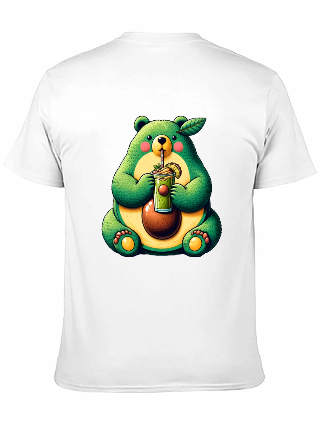Avocado Bear Graphic Tee - Cute & Unique!