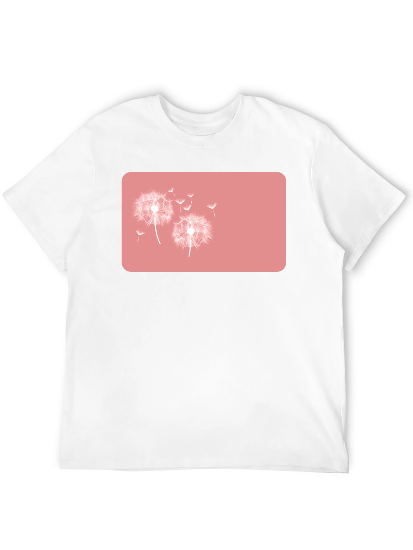 Dandelion Graphic Black T-Shirt