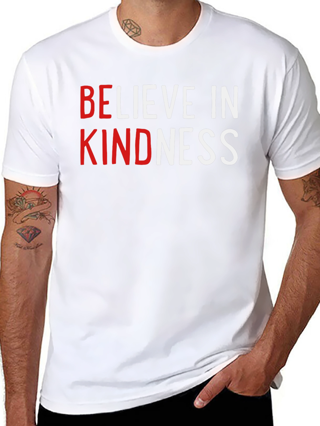 Believe in Kindness Graphic Tee - Unisex Soft Cotton