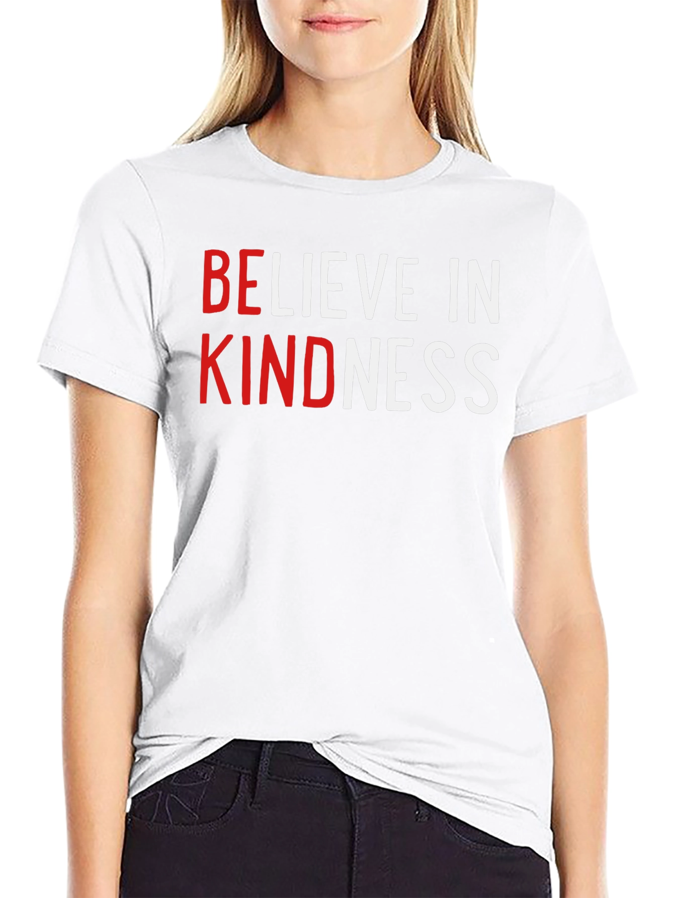 Believe in Kindness Graphic Tee - Unisex Soft Cotton