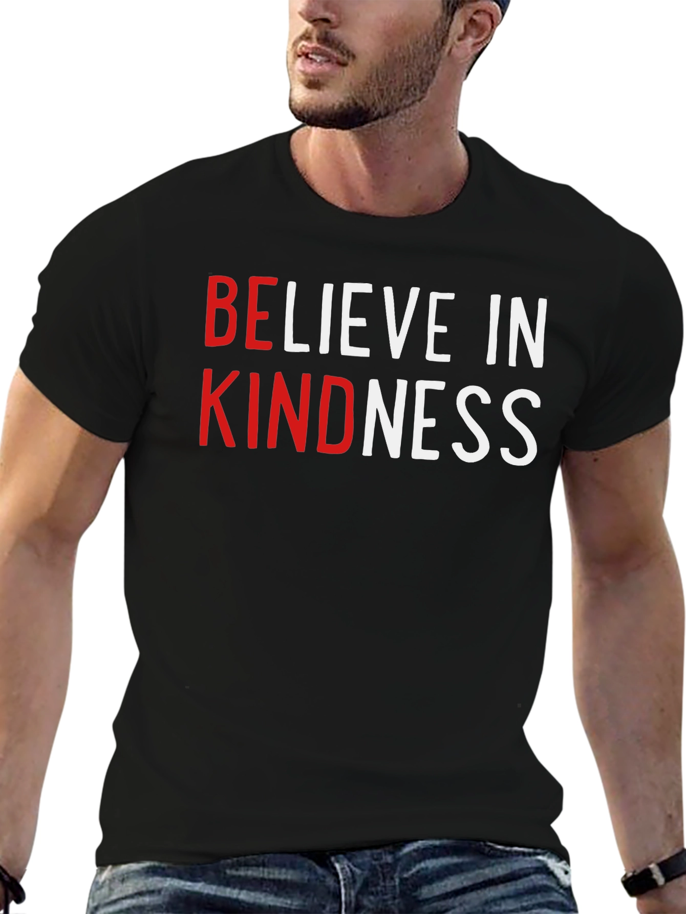 Believe in Kindness Graphic Tee - Unisex Soft Cotton