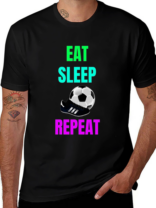 Eat Sleep Soccer Repeat T-Shirt