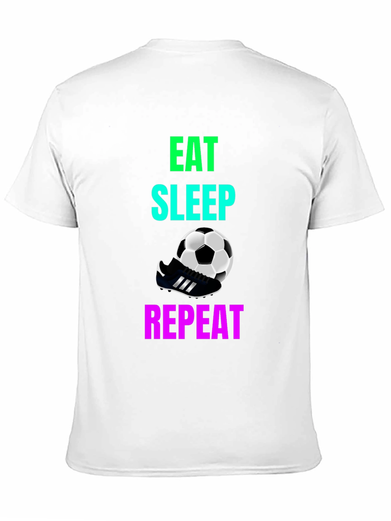 Eat Sleep Soccer Repeat T-Shirt
