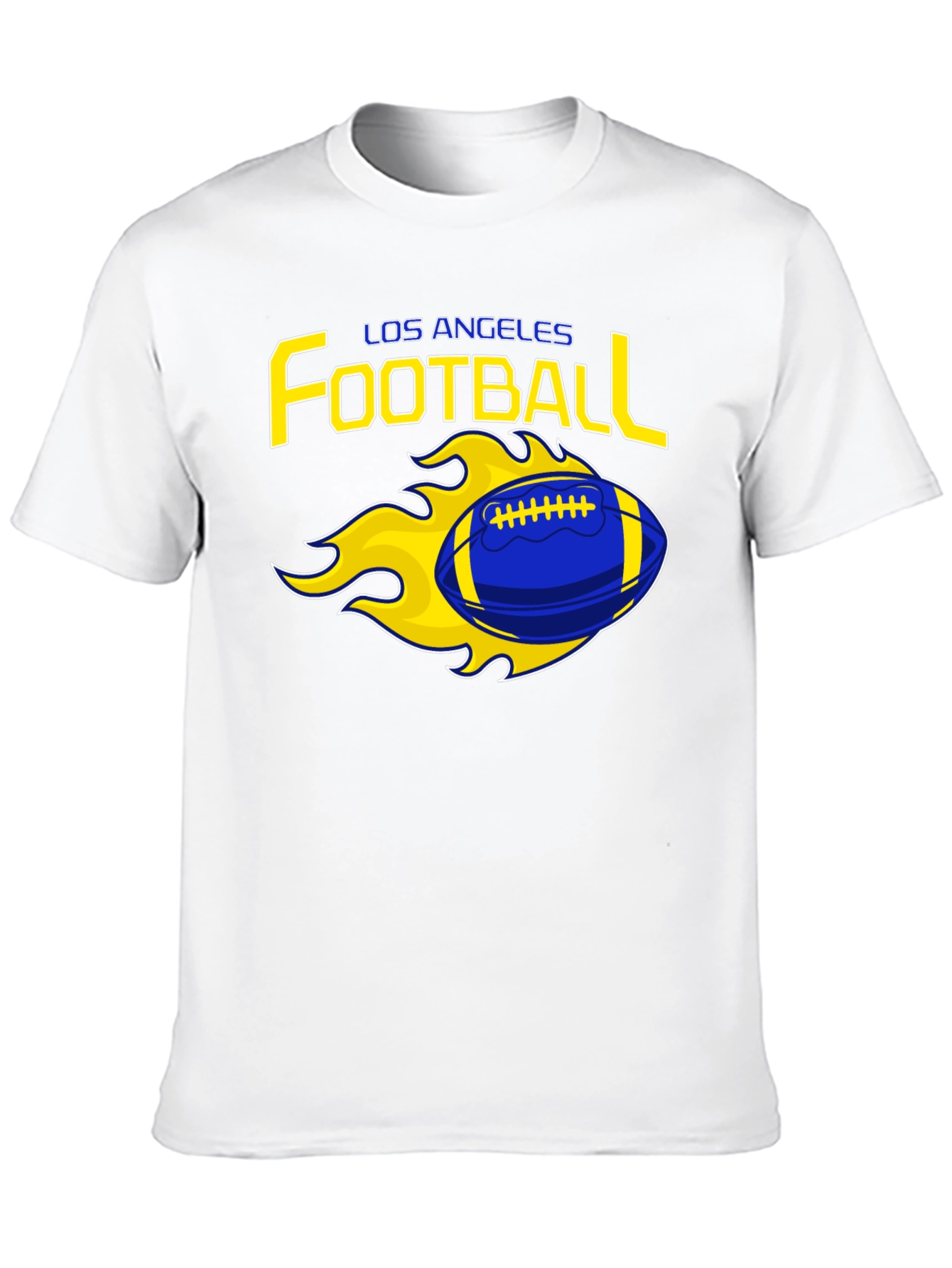 Los Angeles Football Flaming Graphic Tee