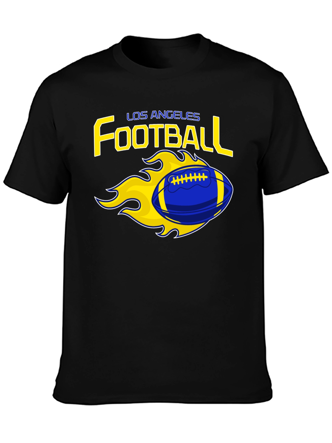 Los Angeles Football Flaming Graphic Tee