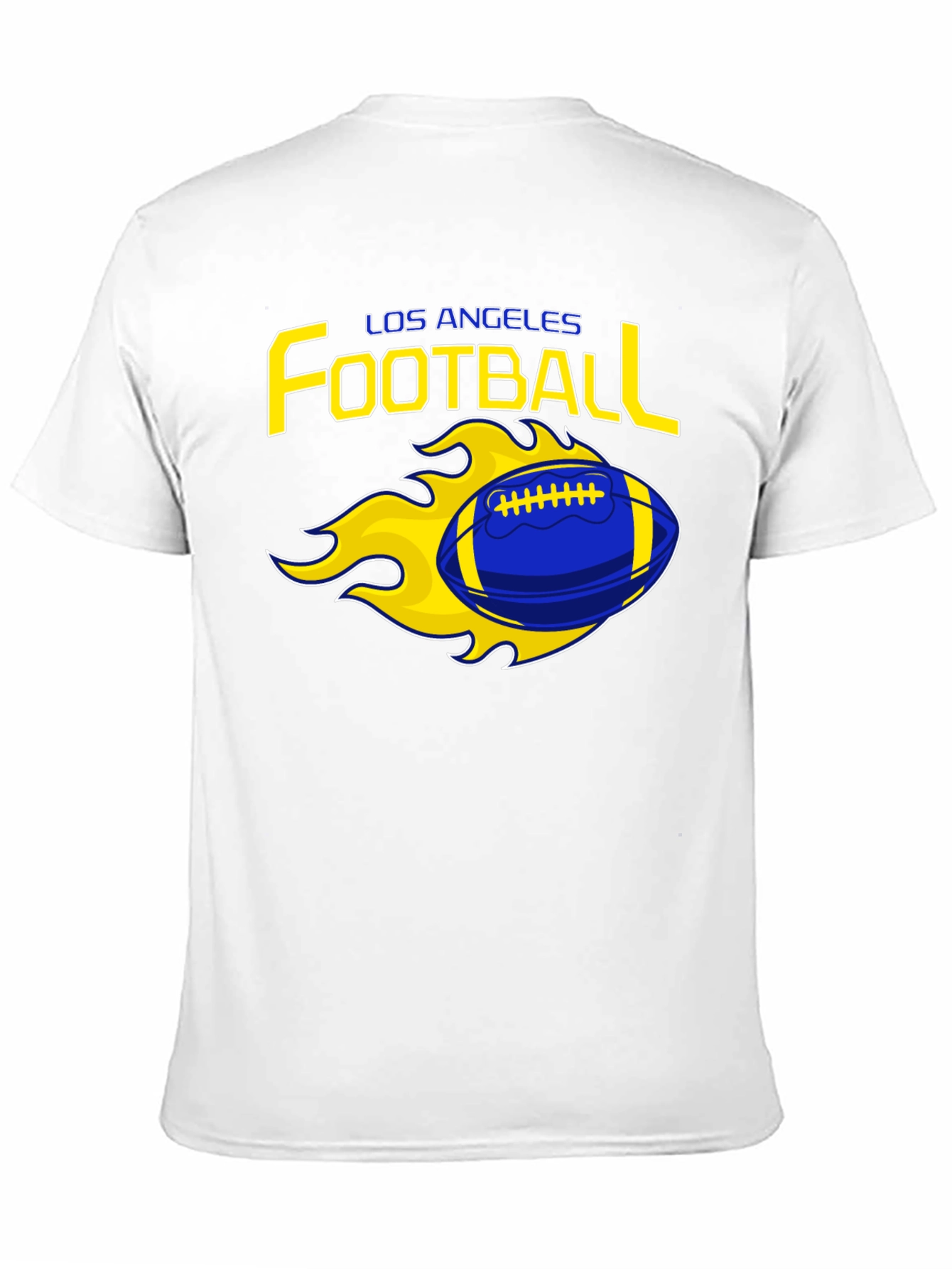 Los Angeles Football Flaming Graphic Tee