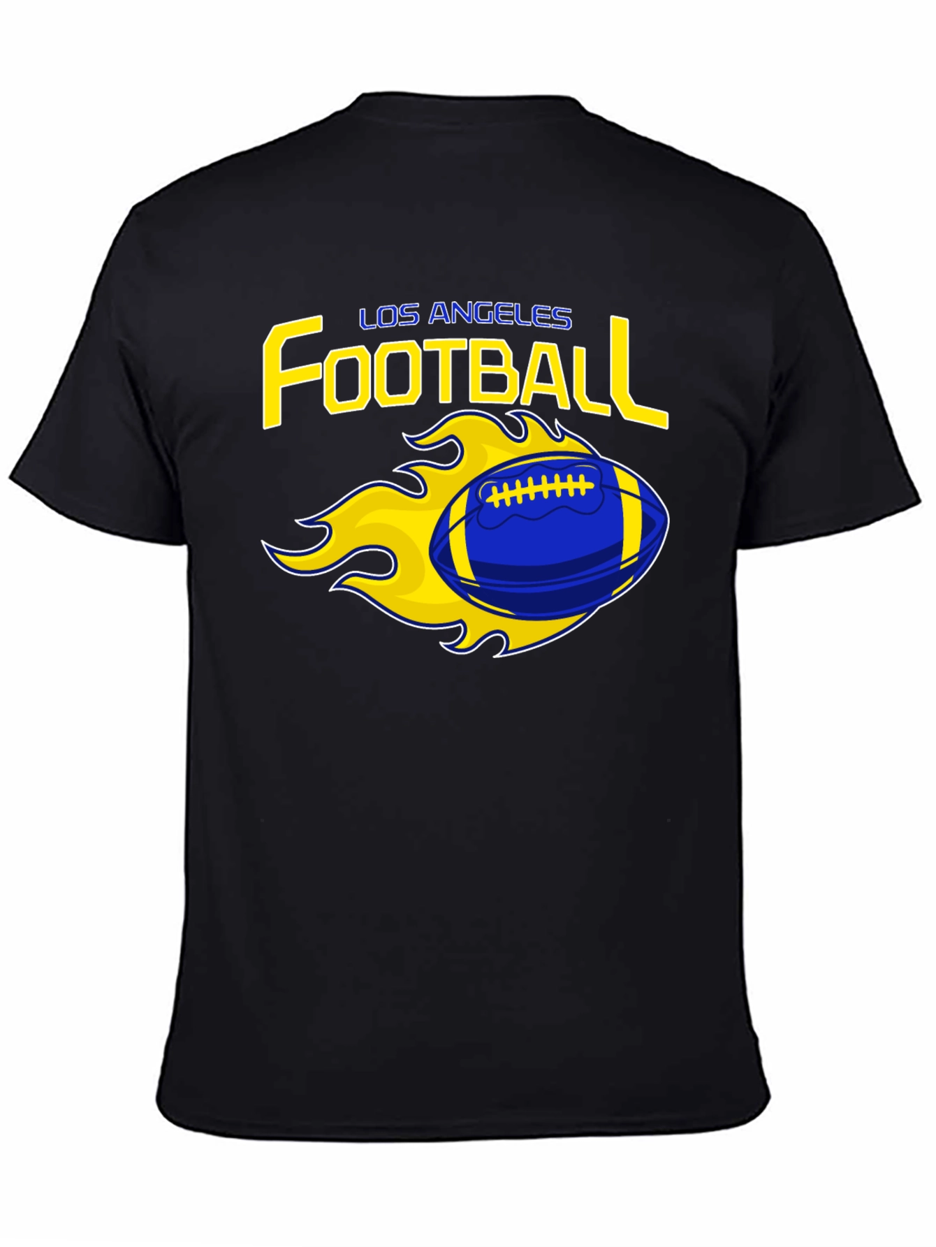 Los Angeles Football Flaming Graphic Tee