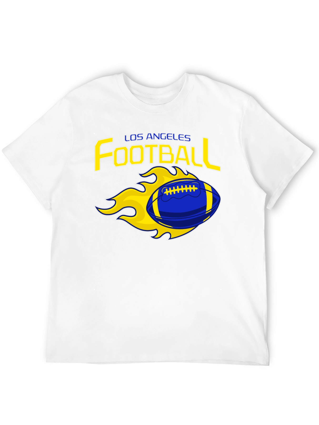 Los Angeles Football Flaming Graphic Tee