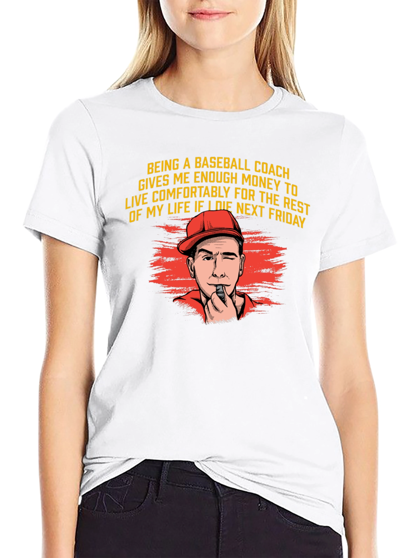 Baseball Coach Money T-Shirt