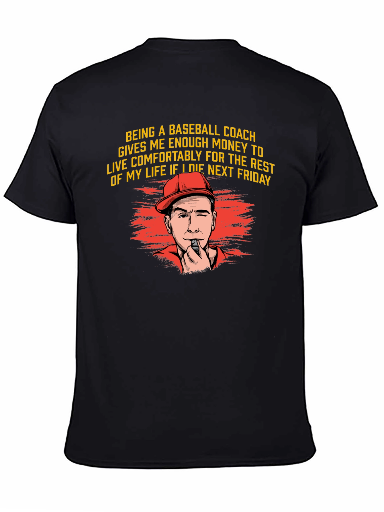 Baseball Coach Money T-Shirt
