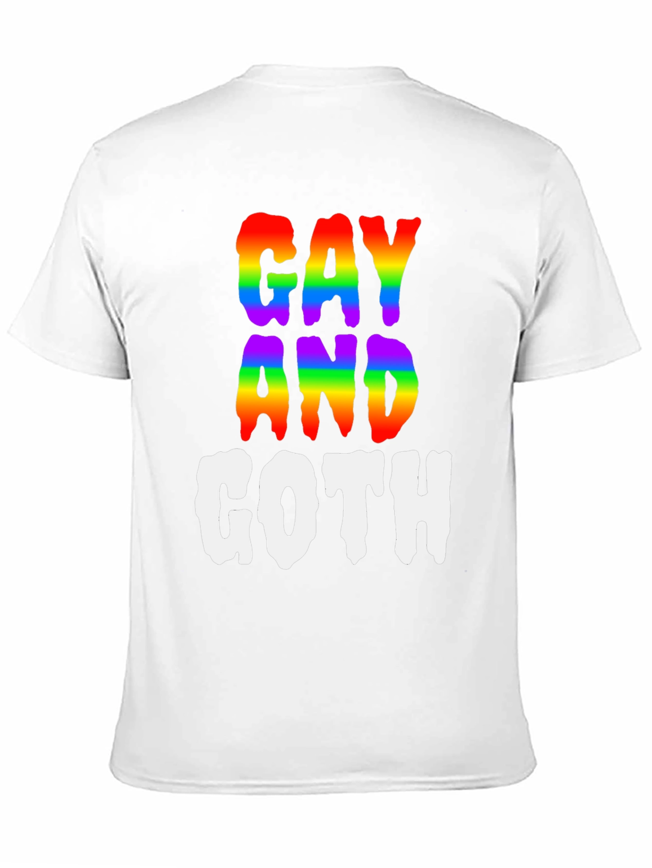 Gay and Goth Graphic Tee - Pride Fashion