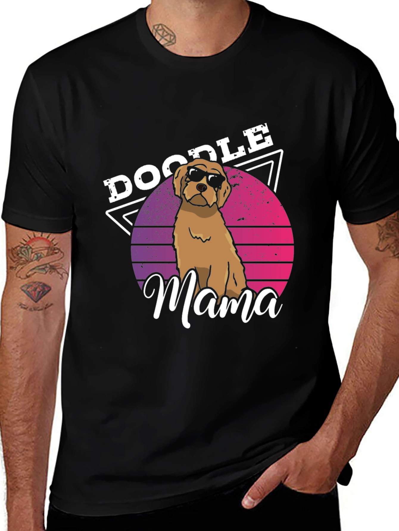 Doodle Mama T-Shirt: Cute Dog Lover Tee