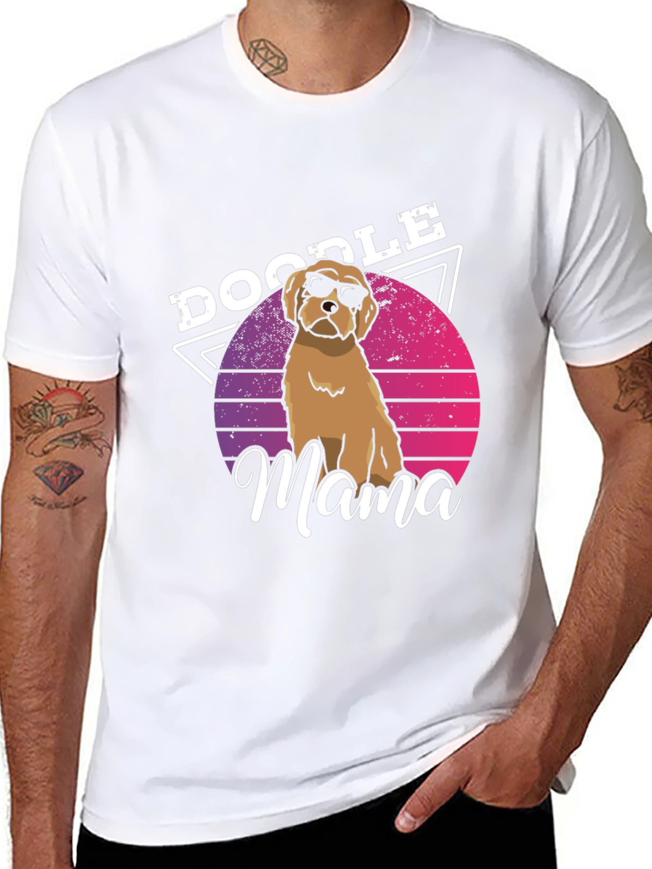 Doodle Mama T-Shirt: Cute Dog Lover Tee