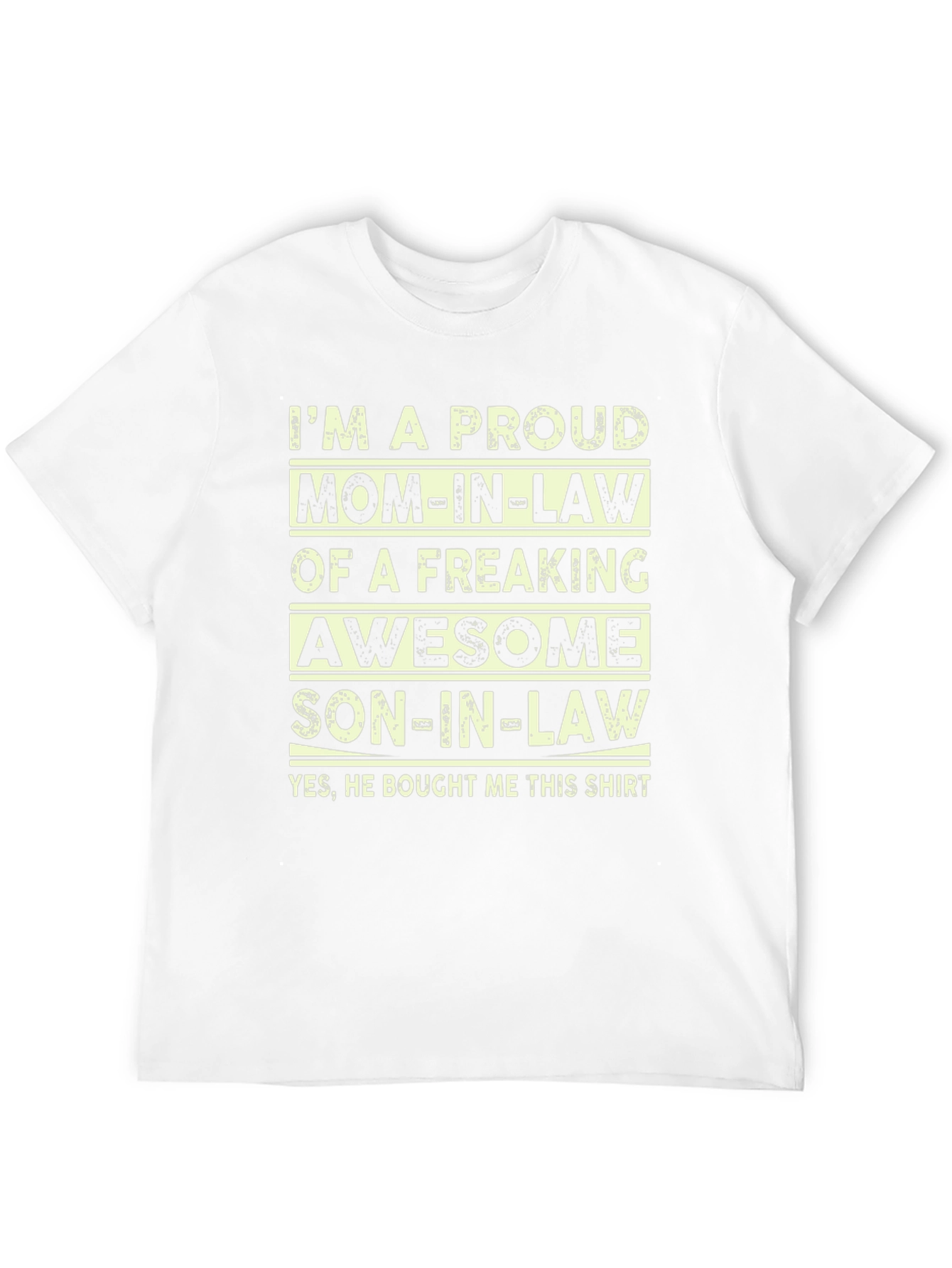 Proud Mom-in-Law Graphic T-Shirt