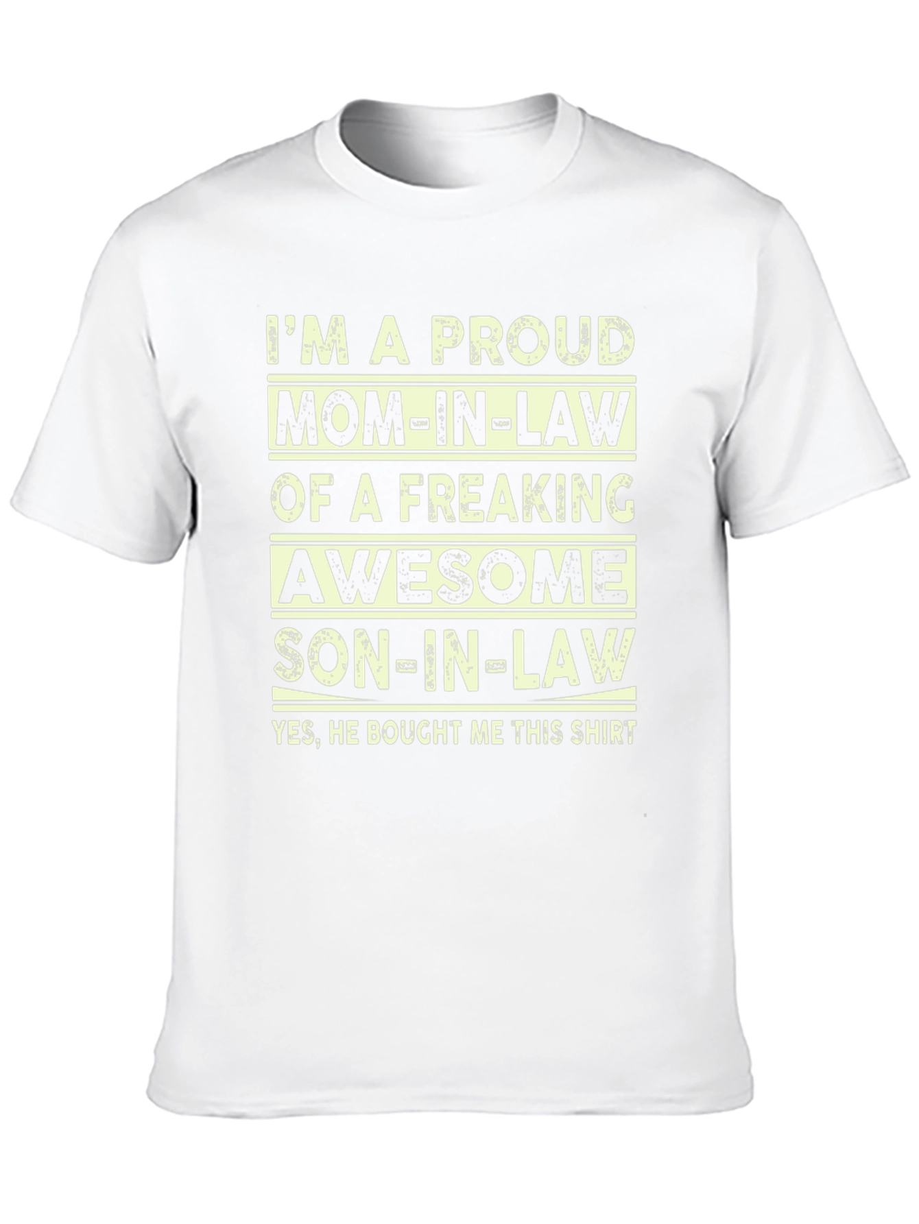 Proud Mom-in-Law Graphic T-Shirt