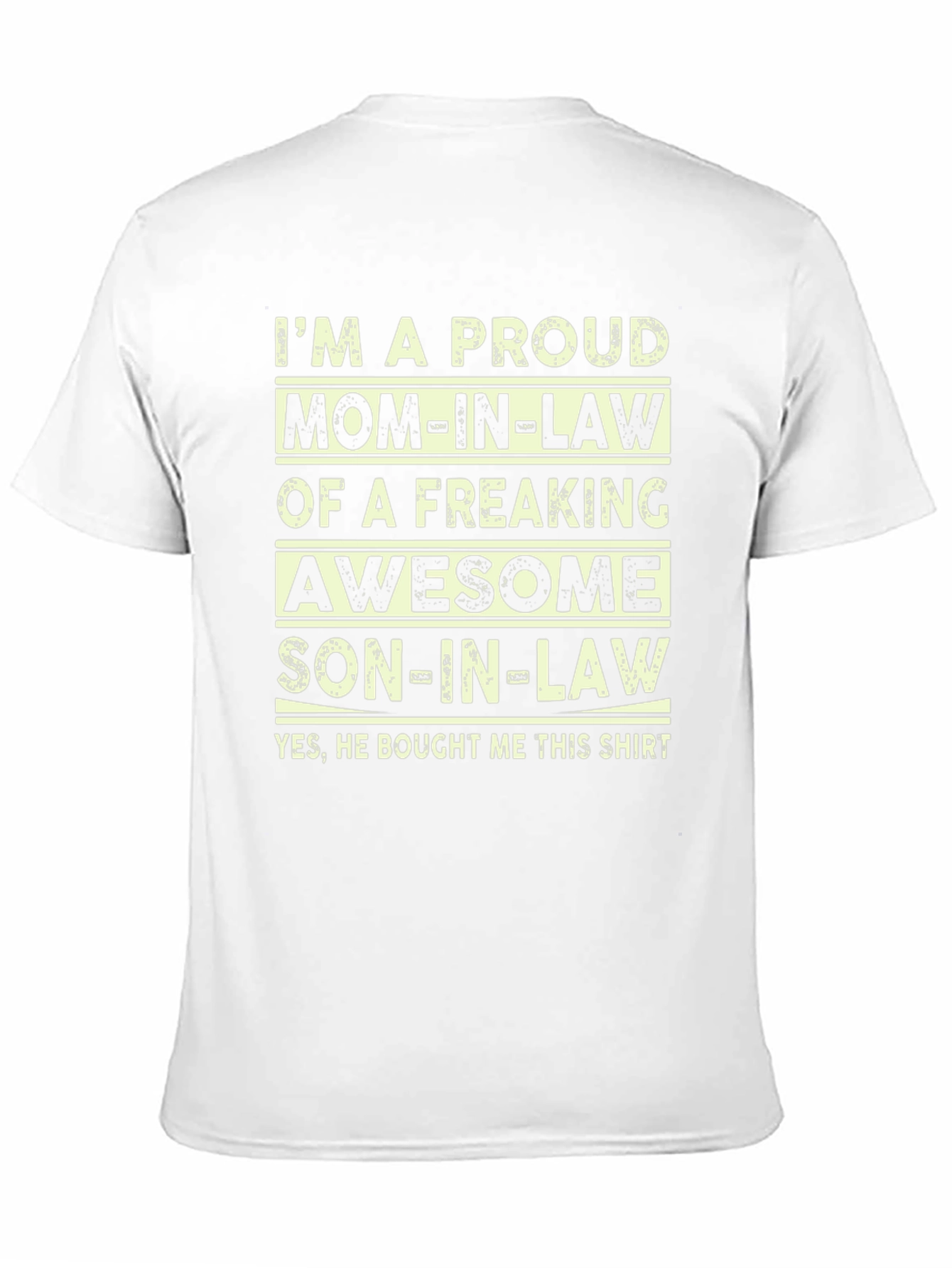 Proud Mom-in-Law Graphic T-Shirt
