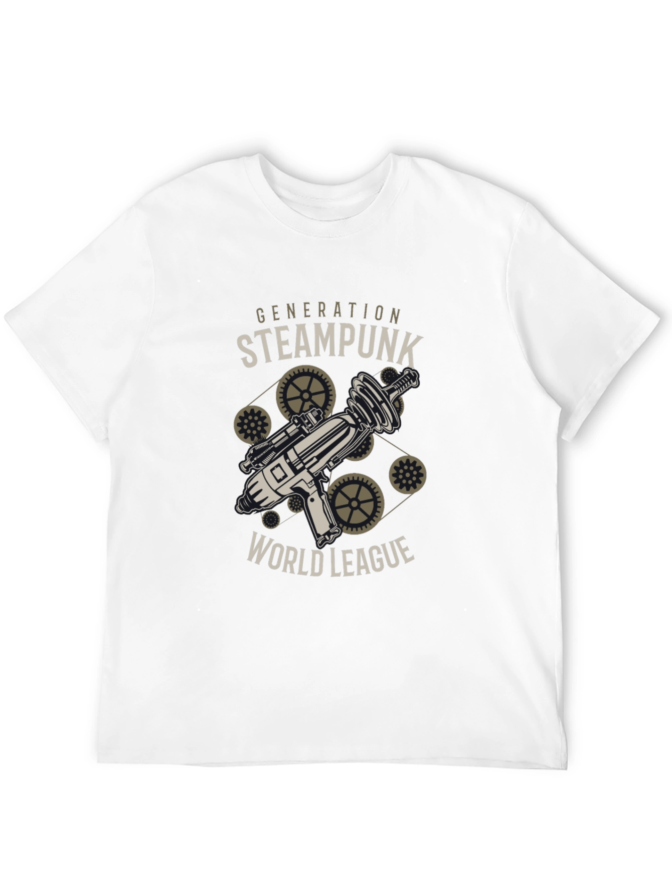 Steampunk Generation World League Black T-Shirt