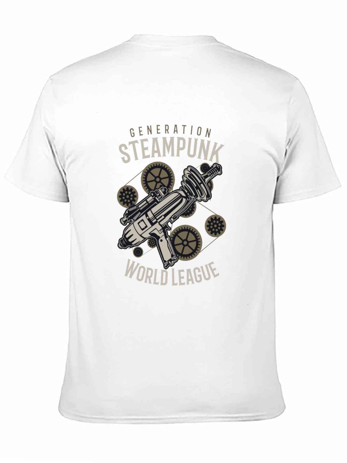 Steampunk Generation World League Black T-Shirt