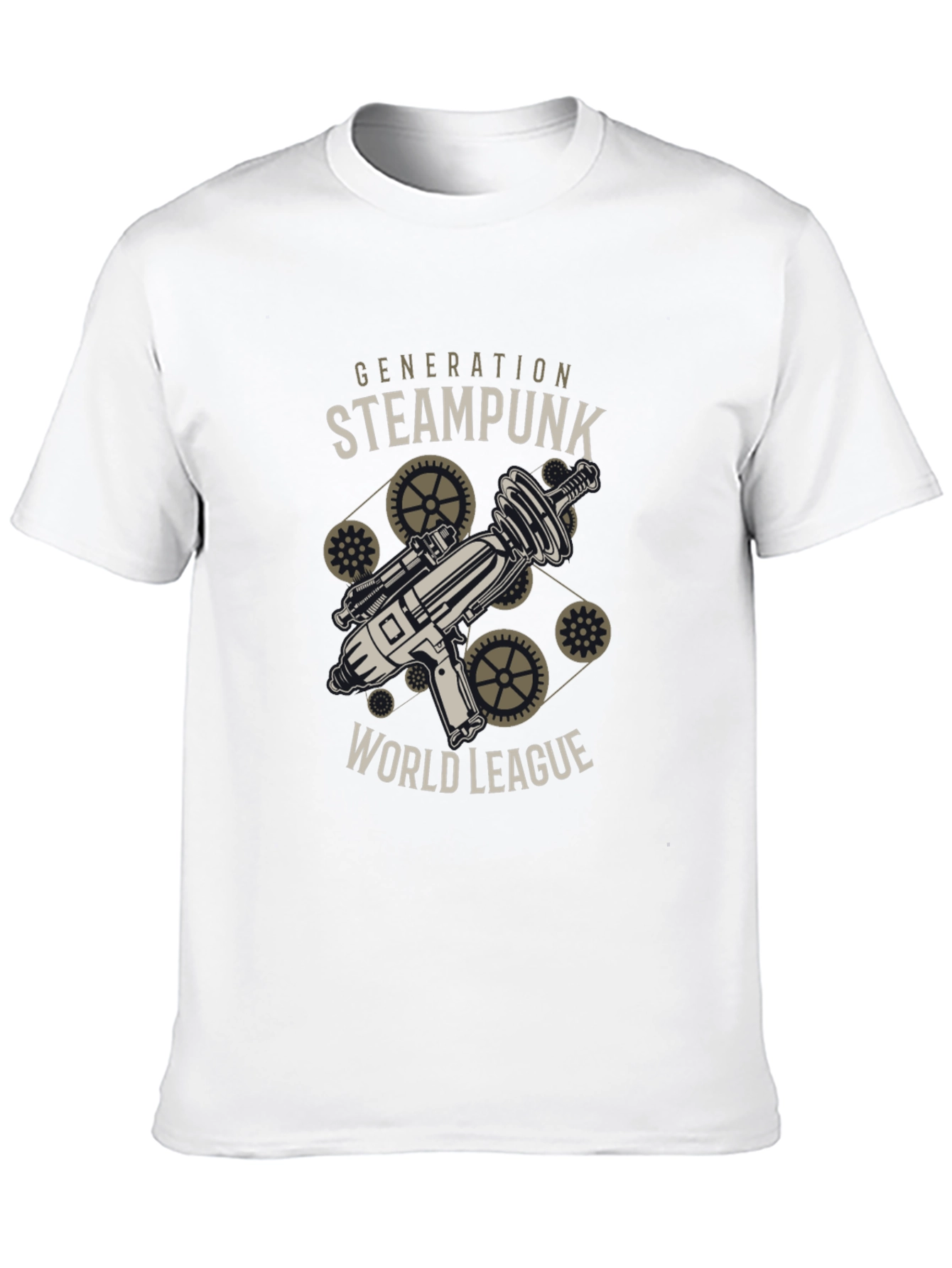 Steampunk Generation World League Black T-Shirt