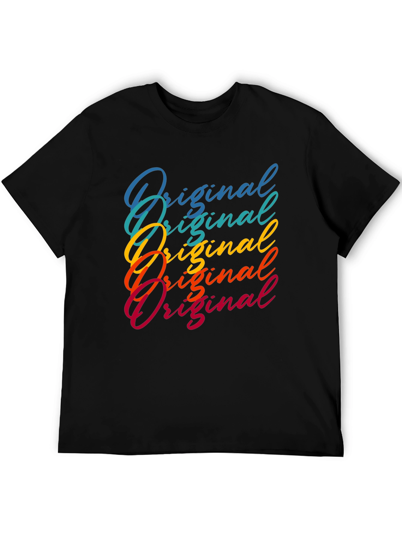 Retro Original Graphic Tee - Black
