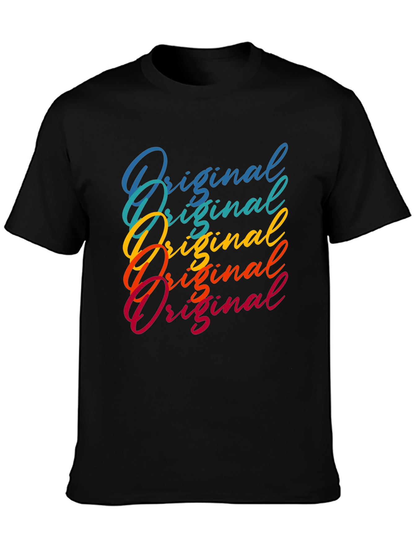 Retro Original Graphic Tee - Black