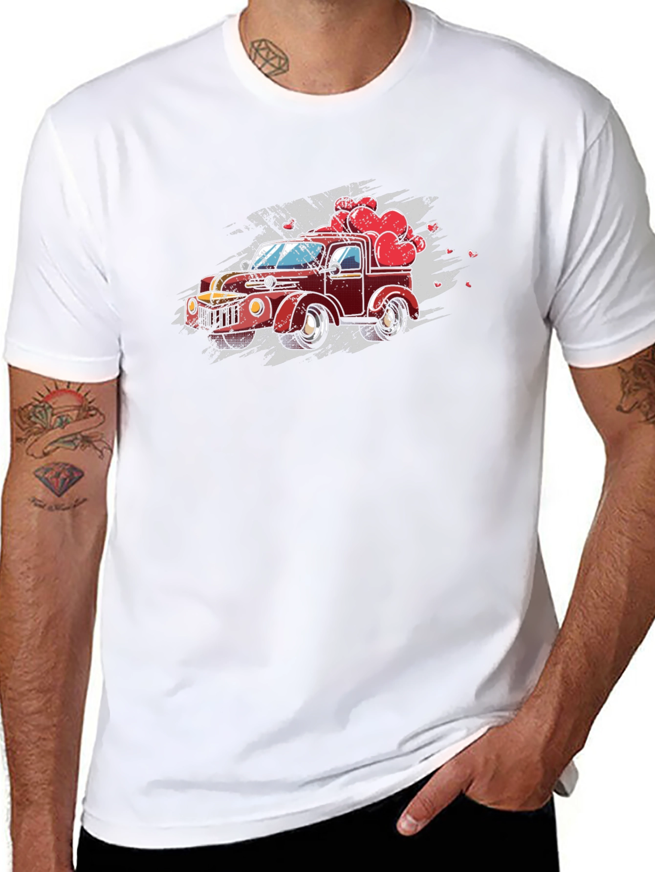 Heart Truck Graphic Tee