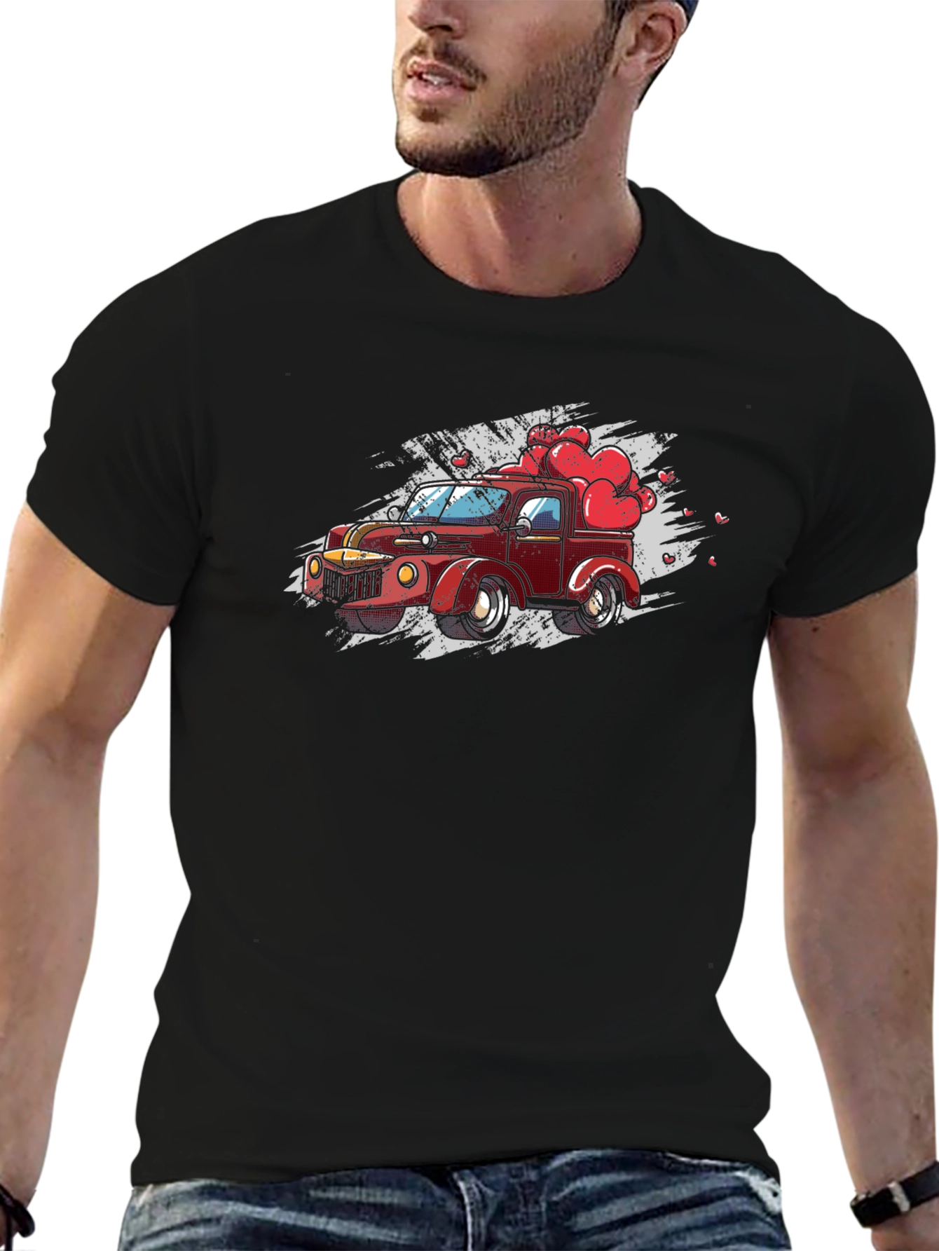 Heart Truck Graphic Tee