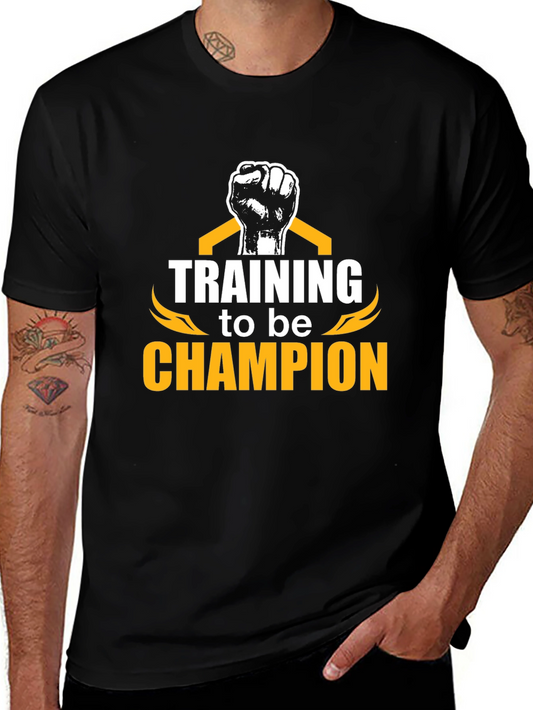 Training to be Champion Graphic T-Shirt