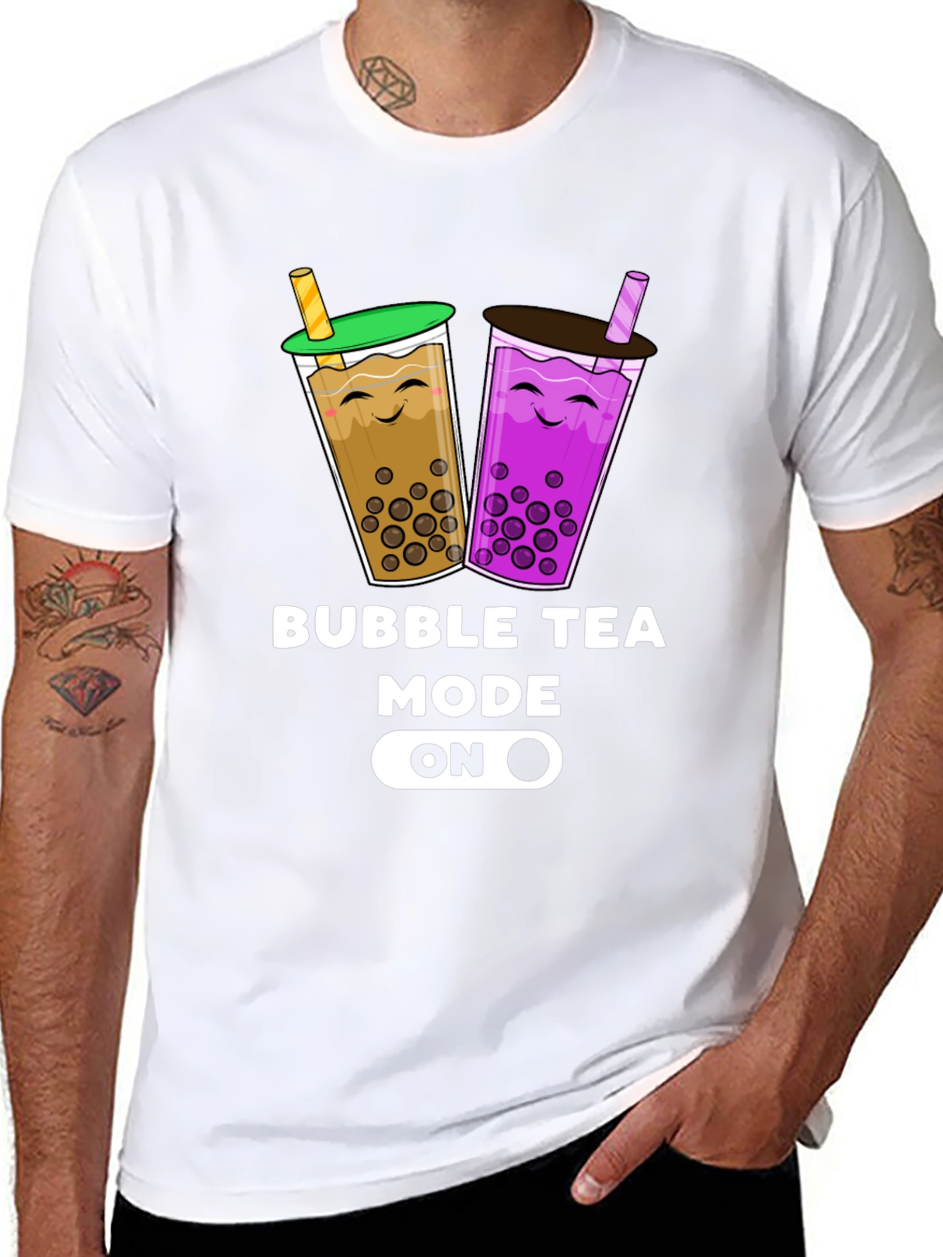 Bubble Tea Mode On Graphic Tee