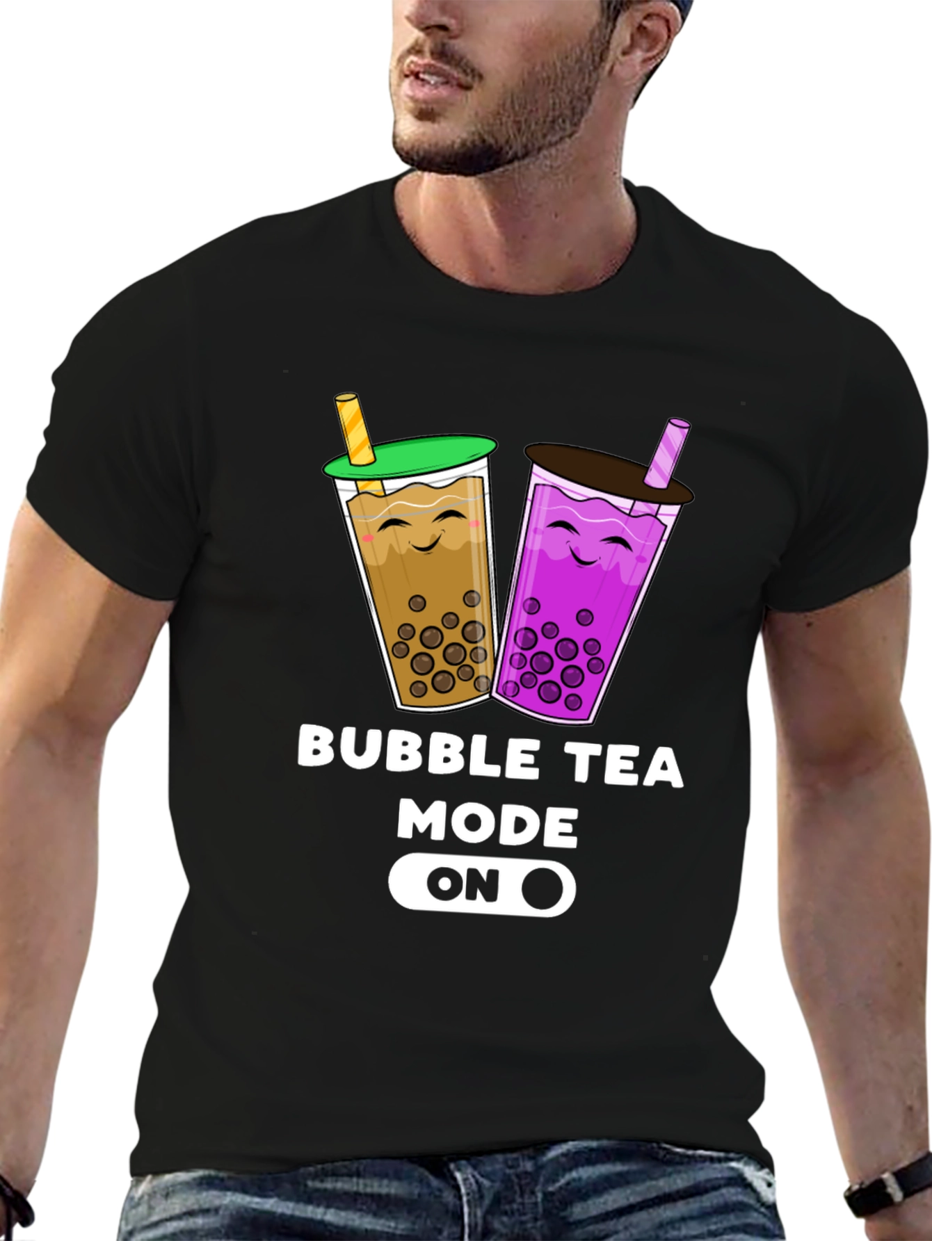 Bubble Tea Mode On Graphic Tee