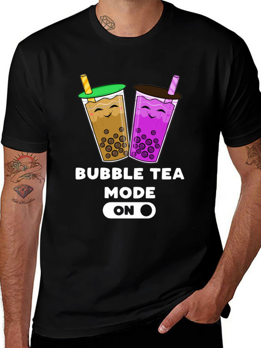 Bubble Tea Mode On Graphic Tee
