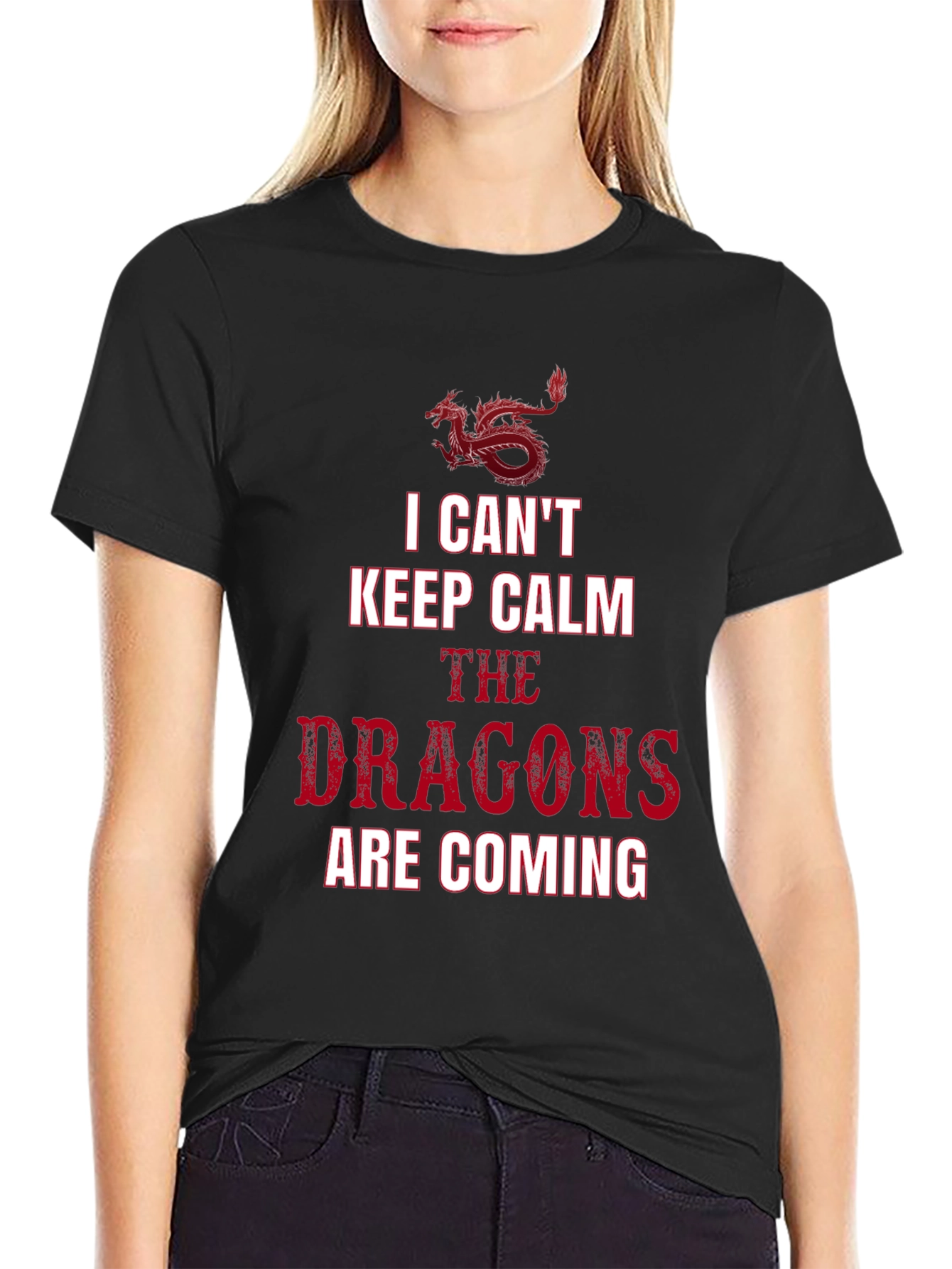 I Cant Keep Calm Dragons T-Shirt