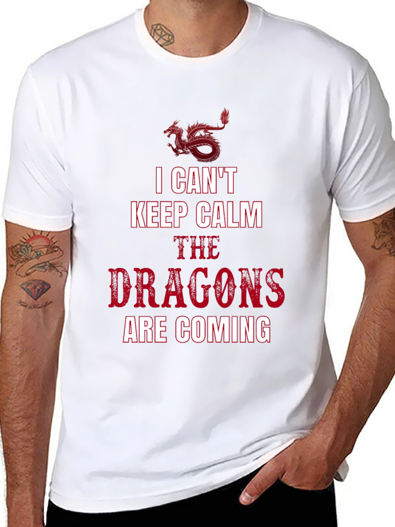 I Cant Keep Calm Dragons T-Shirt