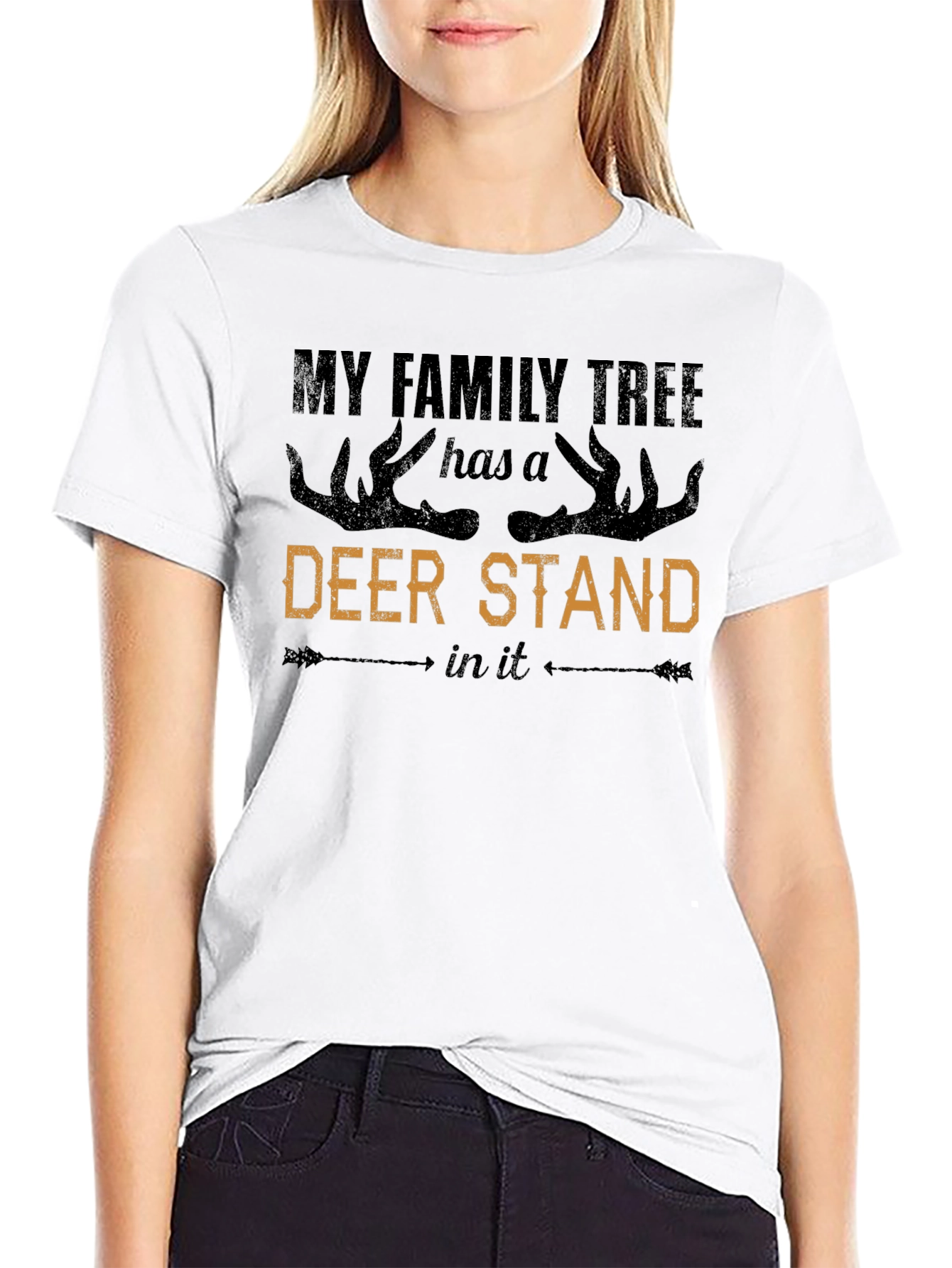 Deer Stand Family Tree T-Shirt