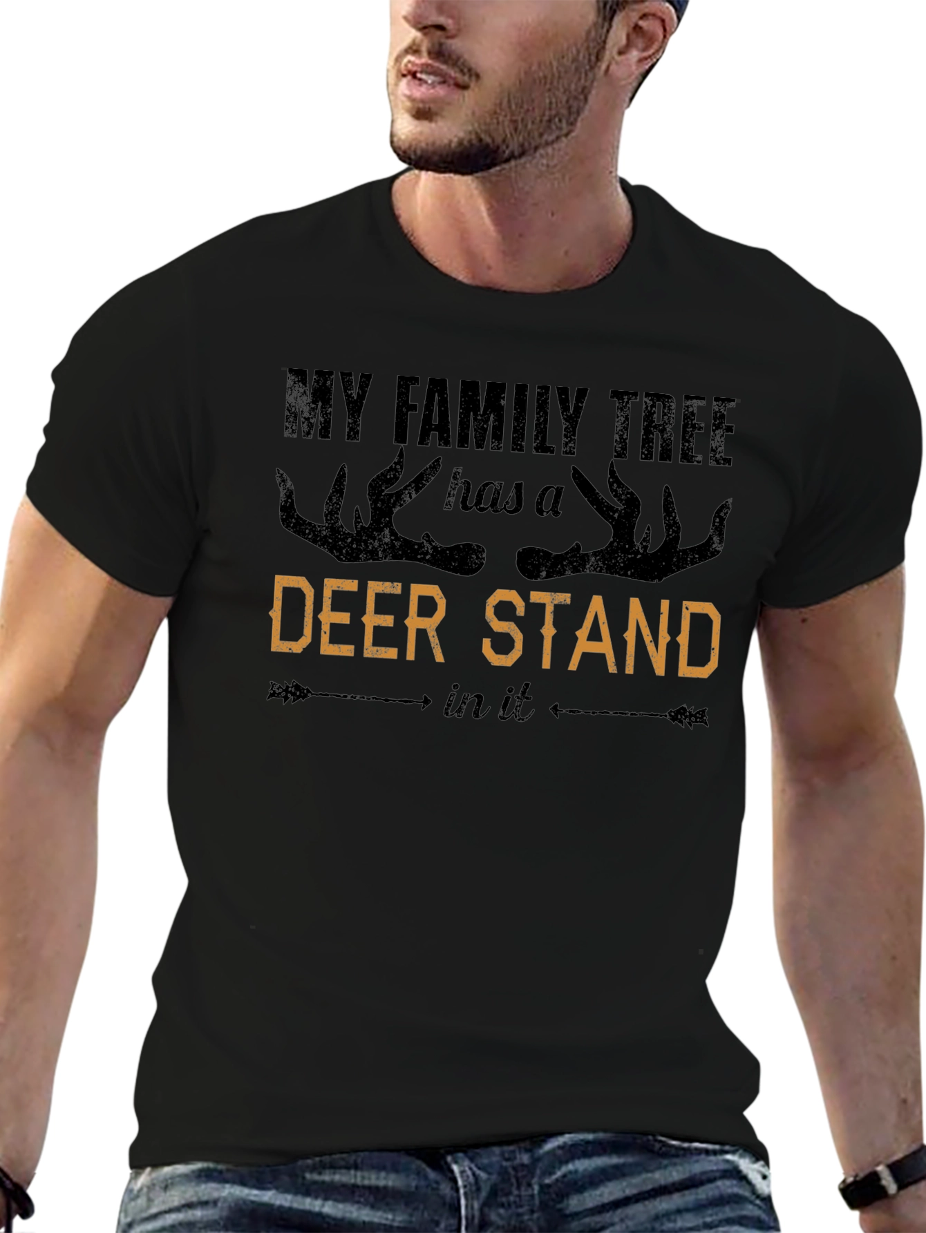 Deer Stand Family Tree T-Shirt