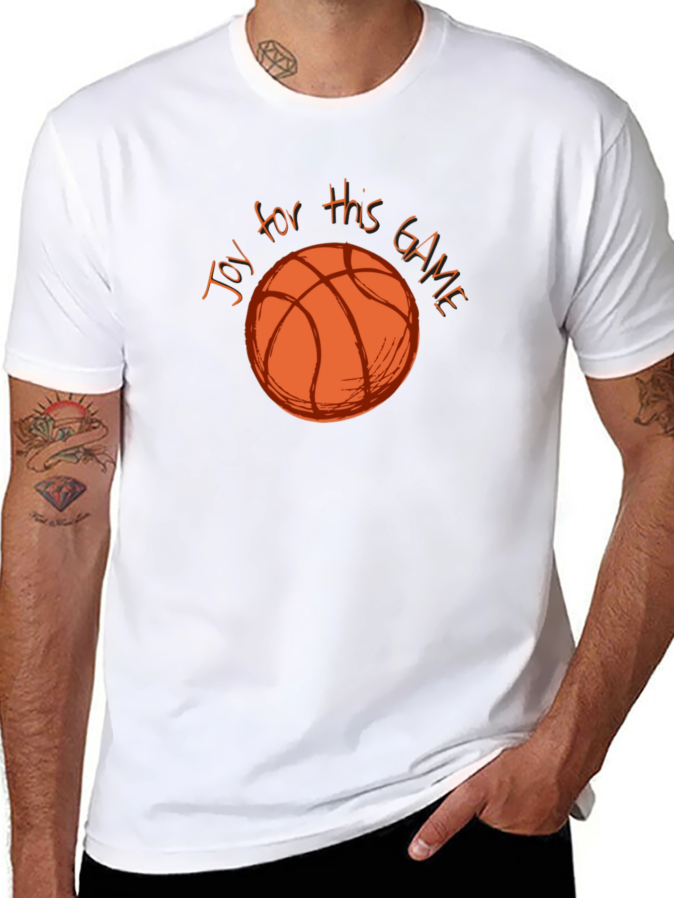 Joy for this Game Basketball Graphic Tee