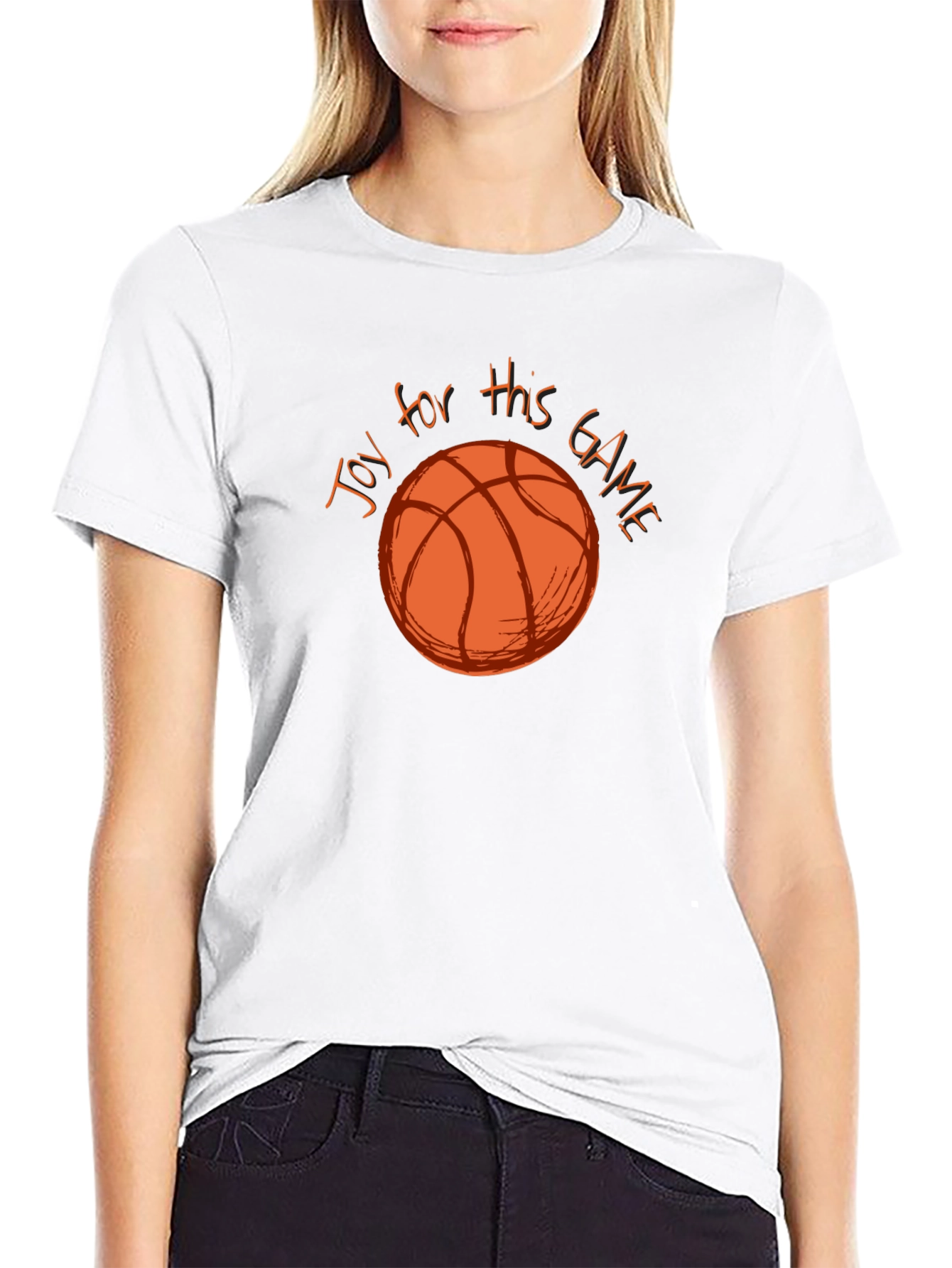 Joy for this Game Basketball Graphic Tee