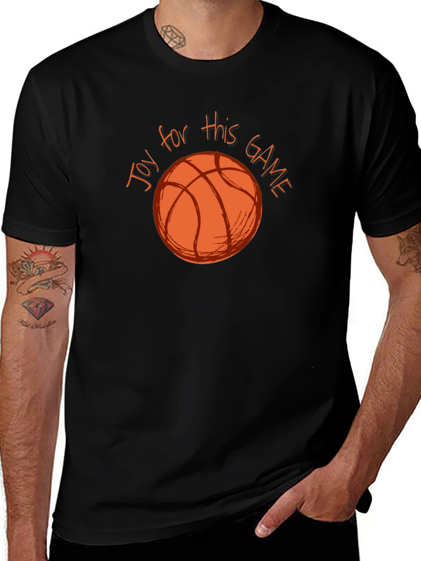 Joy for this Game Basketball Graphic Tee
