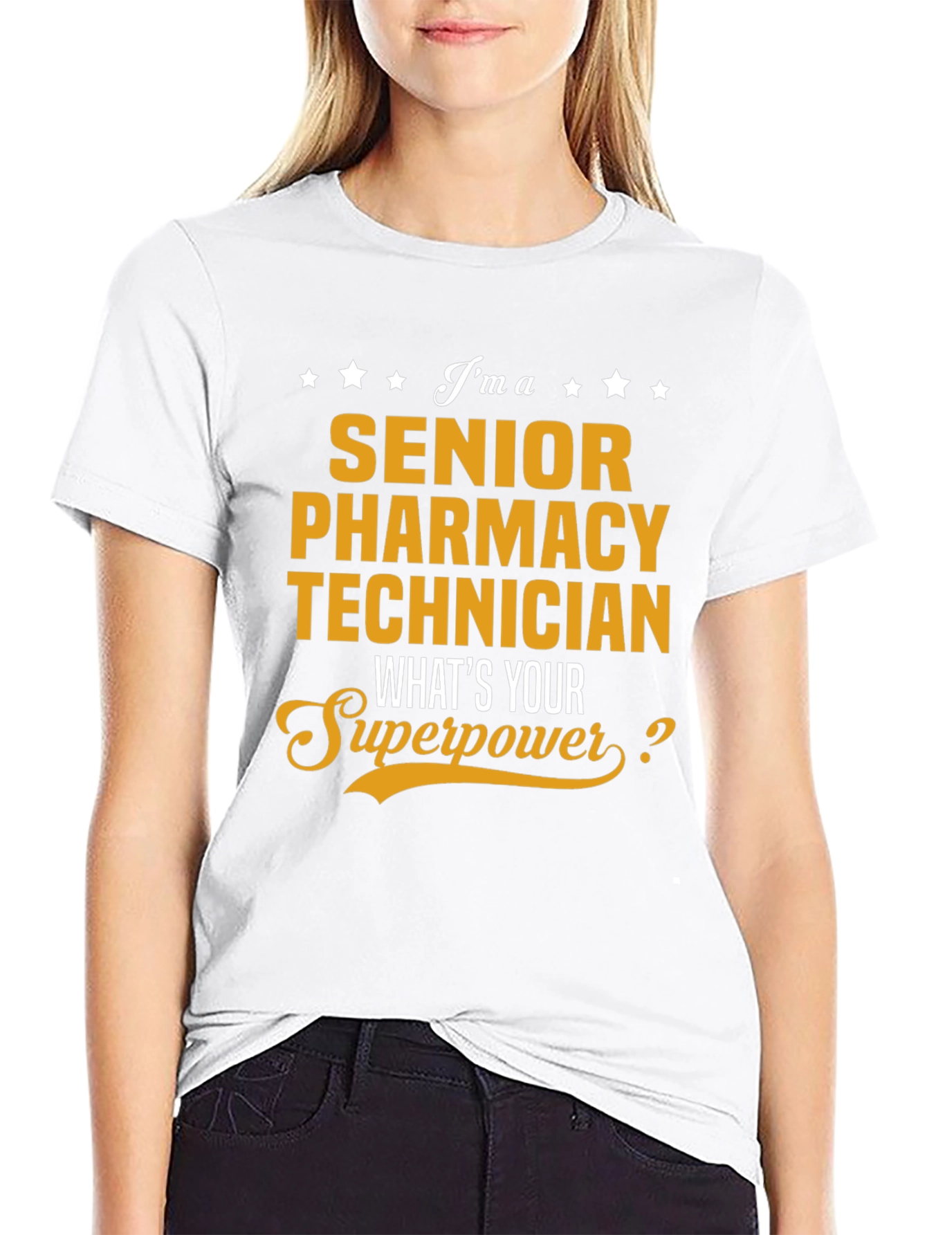 Senior Pharmacy Technician T-Shirt - Superpower Edition