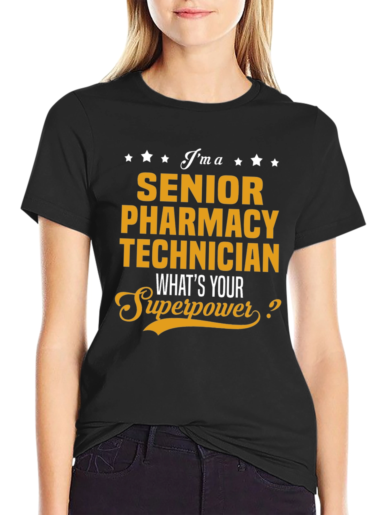 Senior Pharmacy Technician T-Shirt - Superpower Edition