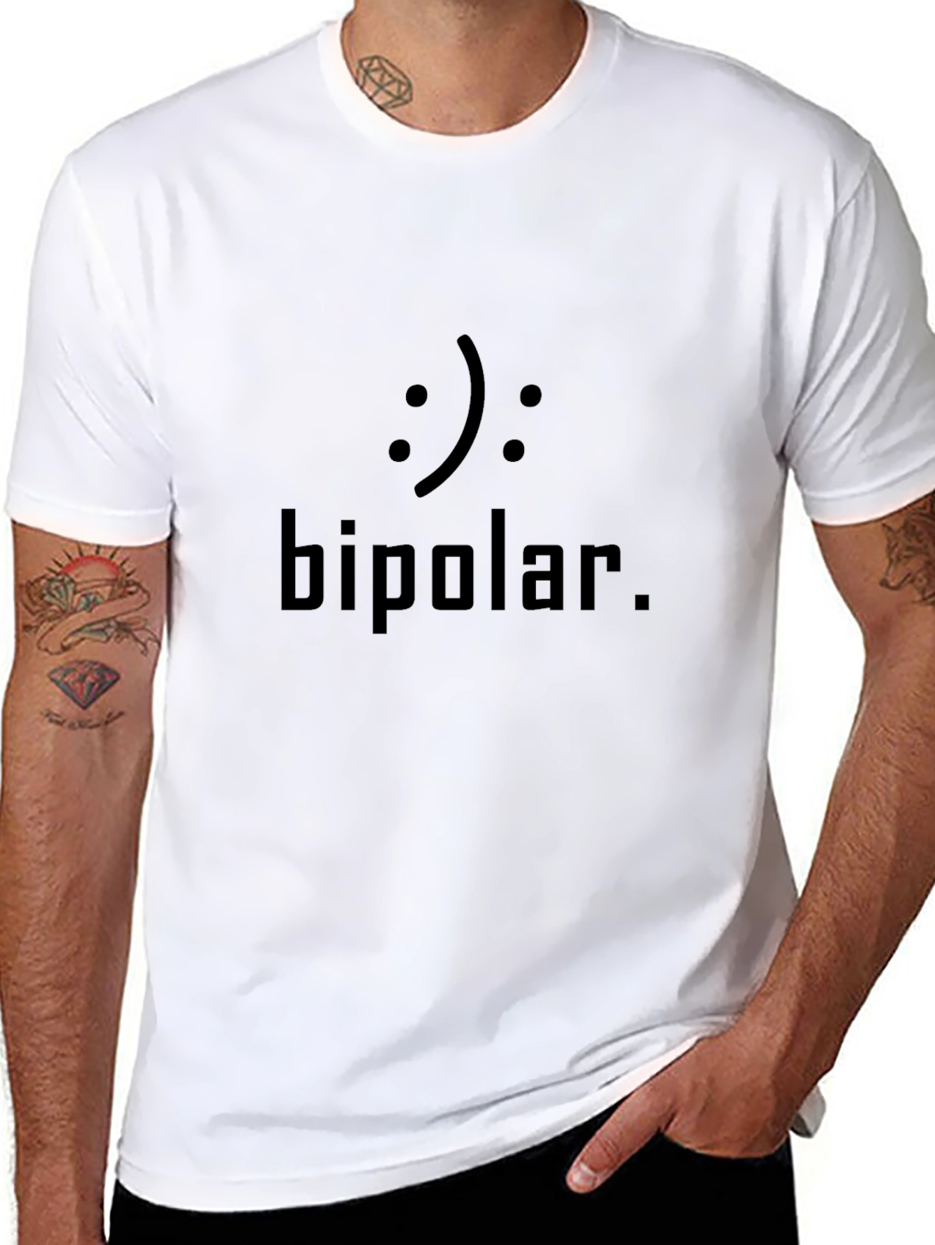 Bipolar Graphic Tee - Express Yourself!
