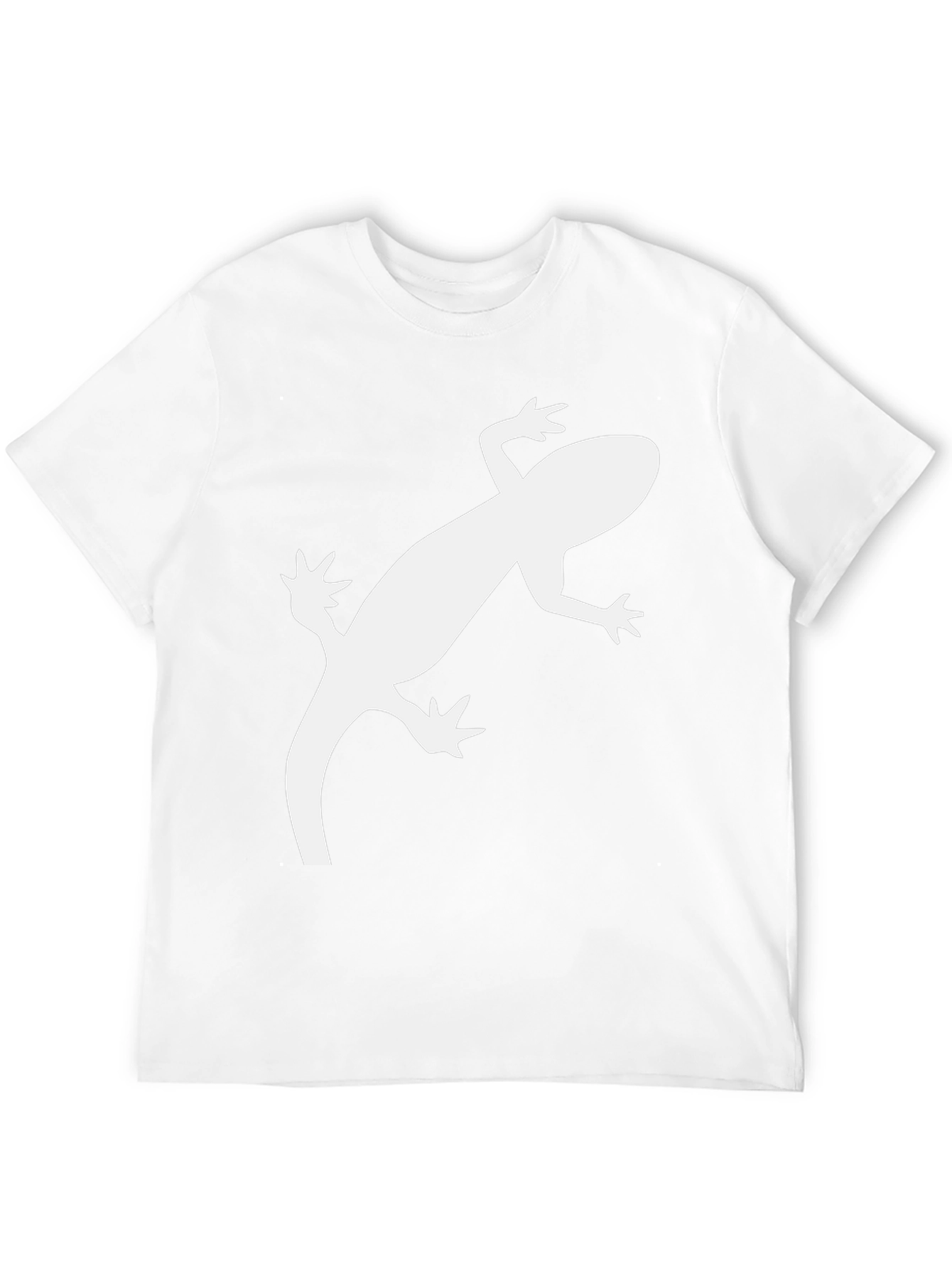 Cool Gecko Graphic Tee - Black Casual T-Shirt