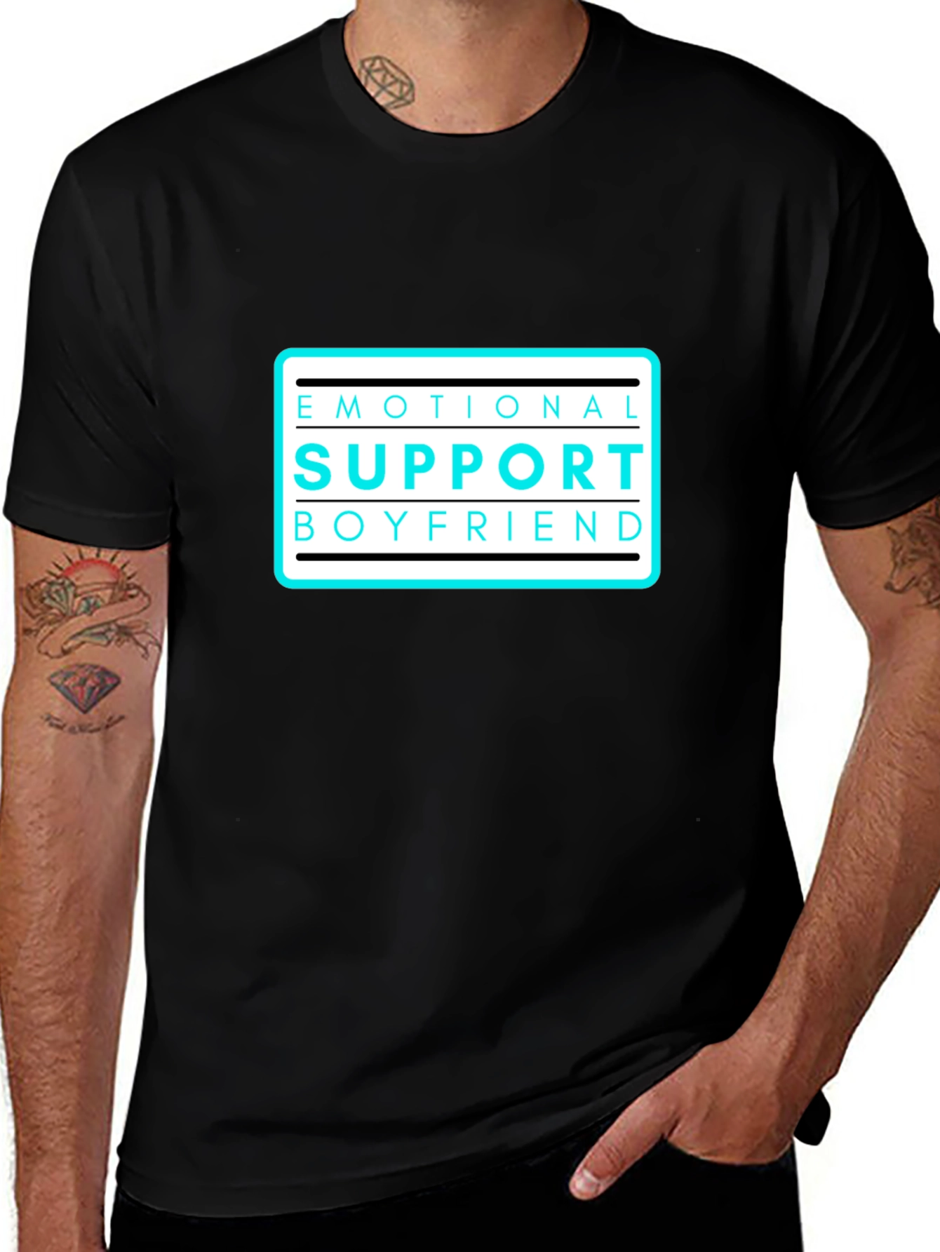 Emotional Support Boyfriend Graphic Tee