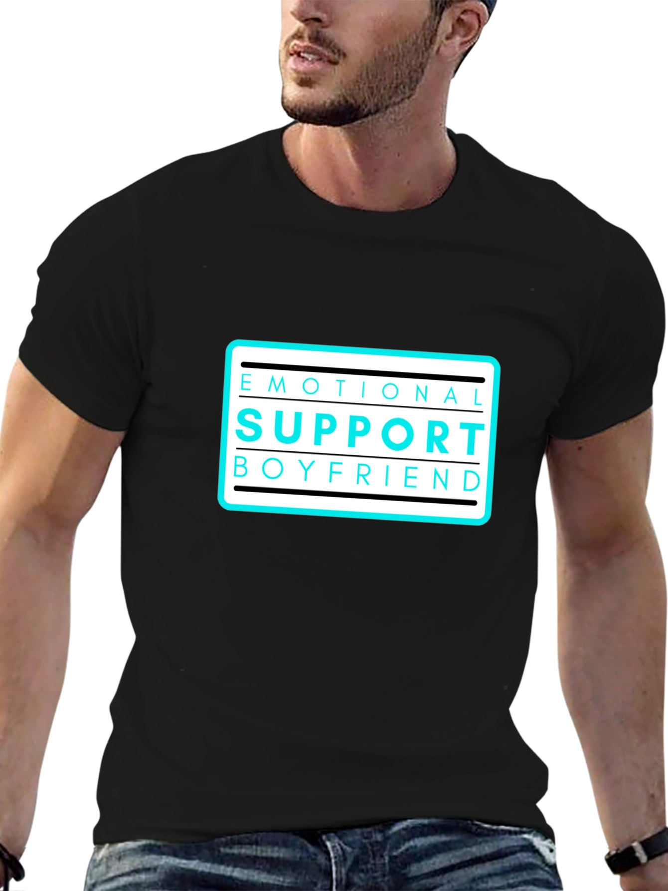 Emotional Support Boyfriend Graphic Tee